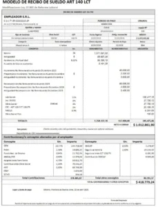 Reforma laboral: cambia el recibo de sueldo
