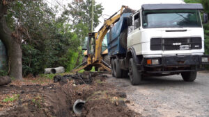 Finalizan una obra vial e hidráulica en la región