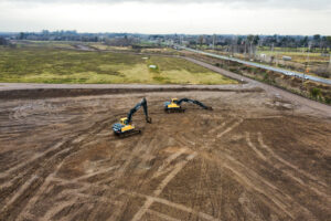 Avanza la obra hidráulica del Río Areco