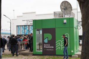 Nuevos cajeros del Banco Provincia