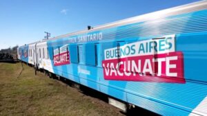 El Tren Sanitario atendió a personas vulnerables